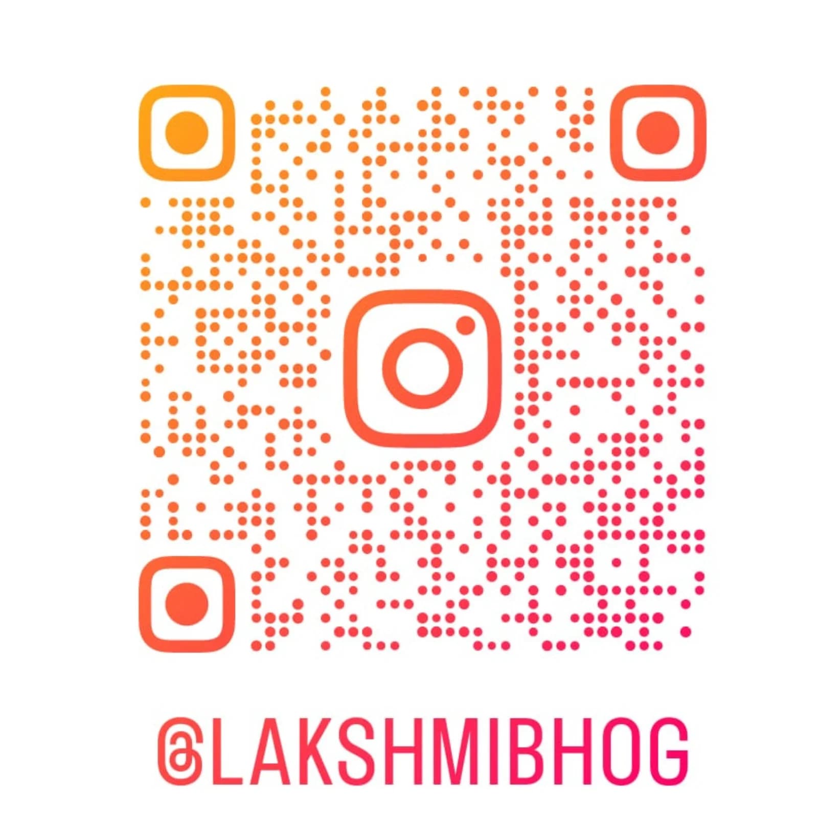 Instagram QR code